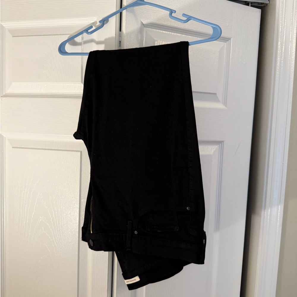 Seven7 Black Skinny Jeans Full-Length Denim